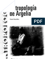 Antropologia de Argelia Pierre Bourdieu