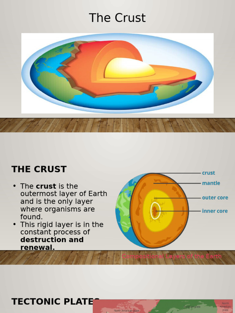 The Crust | PDF | Crust (Geology) | Plate Tectonics
