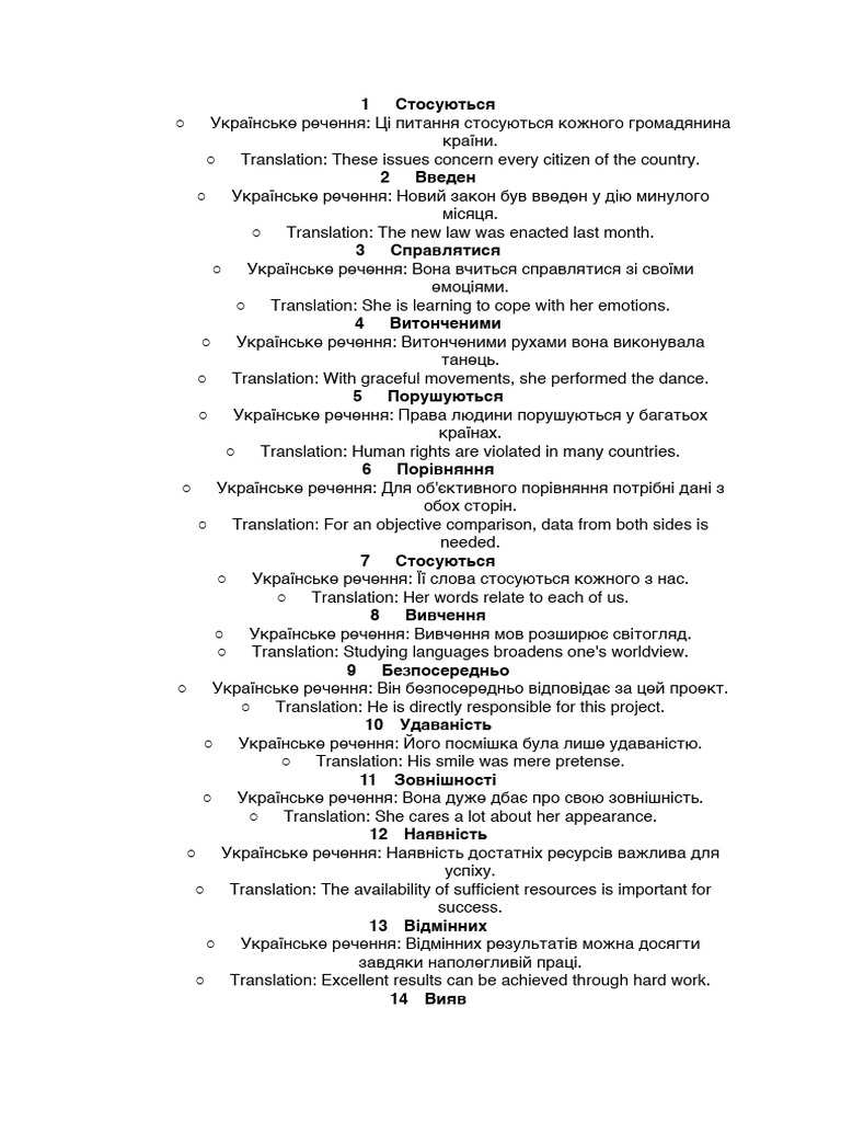 New Ua Words | PDF