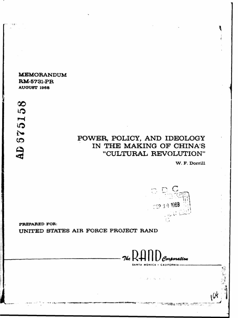 China’s Cultural Revolution Analysis | PDF | Mao Zedong | Cultural ...