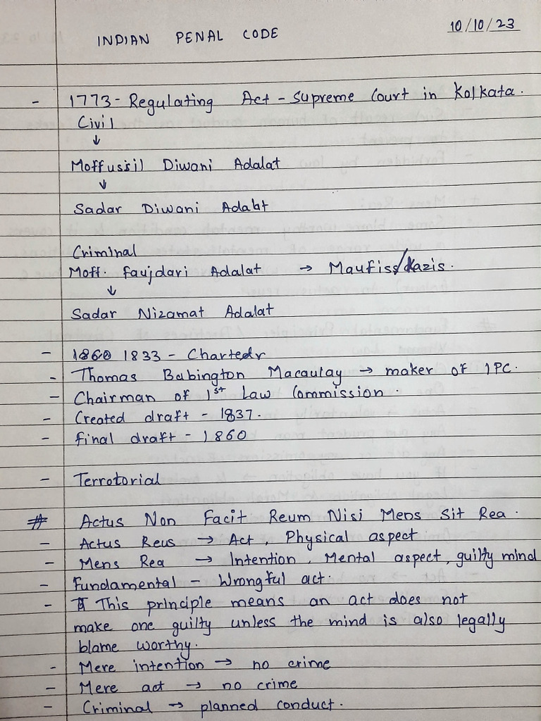 IPC Notes | PDF