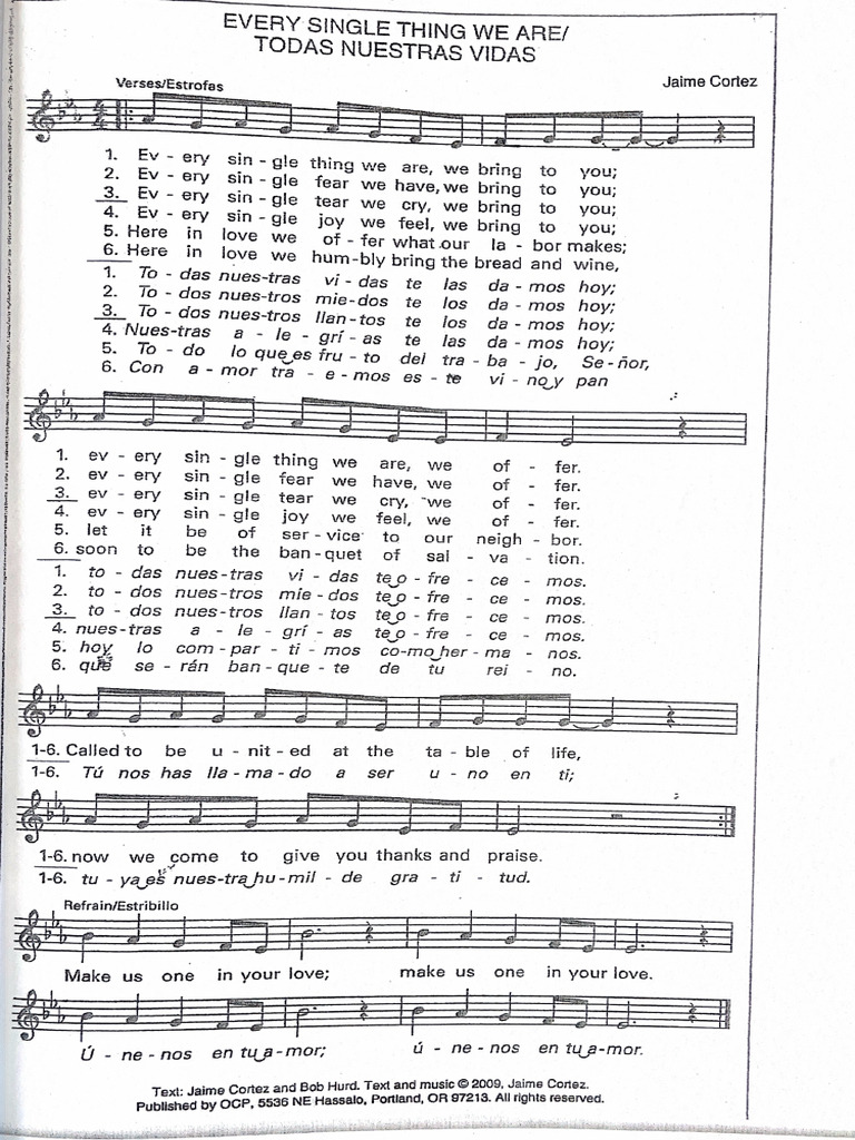Every Single Thing We Are | PDF