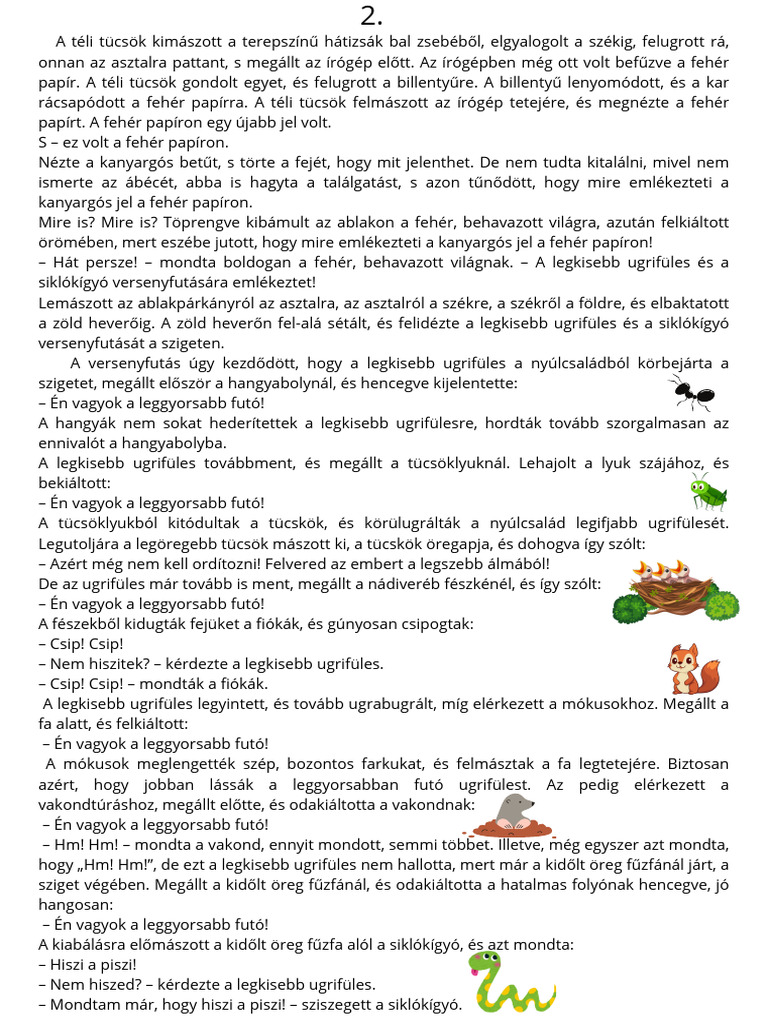 A Téli Tücsök | PDF