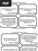 100 Motivational Quotes | PDF