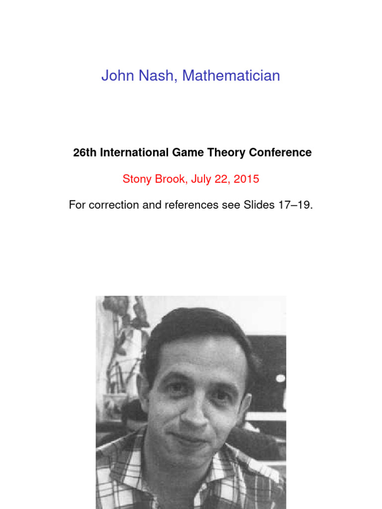 Nash print pdf manifold topology