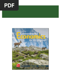 Full Download (Ebook PDF) Environmental Economics 8th Edition by Barry Field PDF