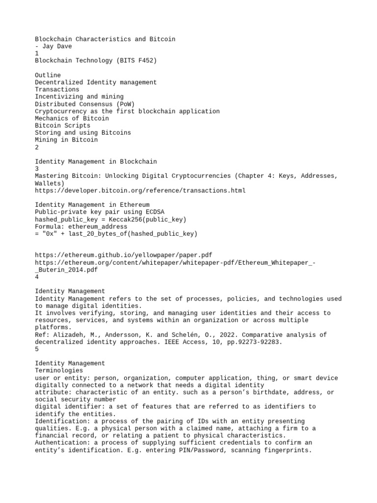Very Basic Bitcoin Information