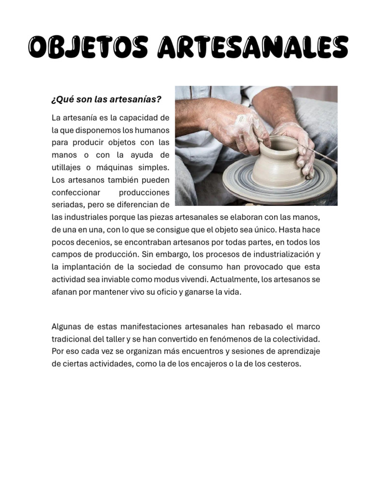 Artesanal | PDF | Ámbar