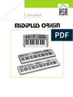 Manual del usuario MidiPlus Origin