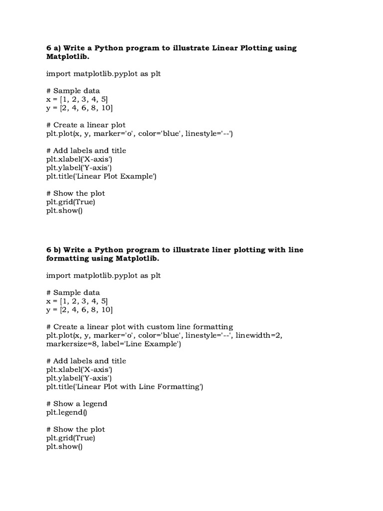 6 TH Lab Program | PDF