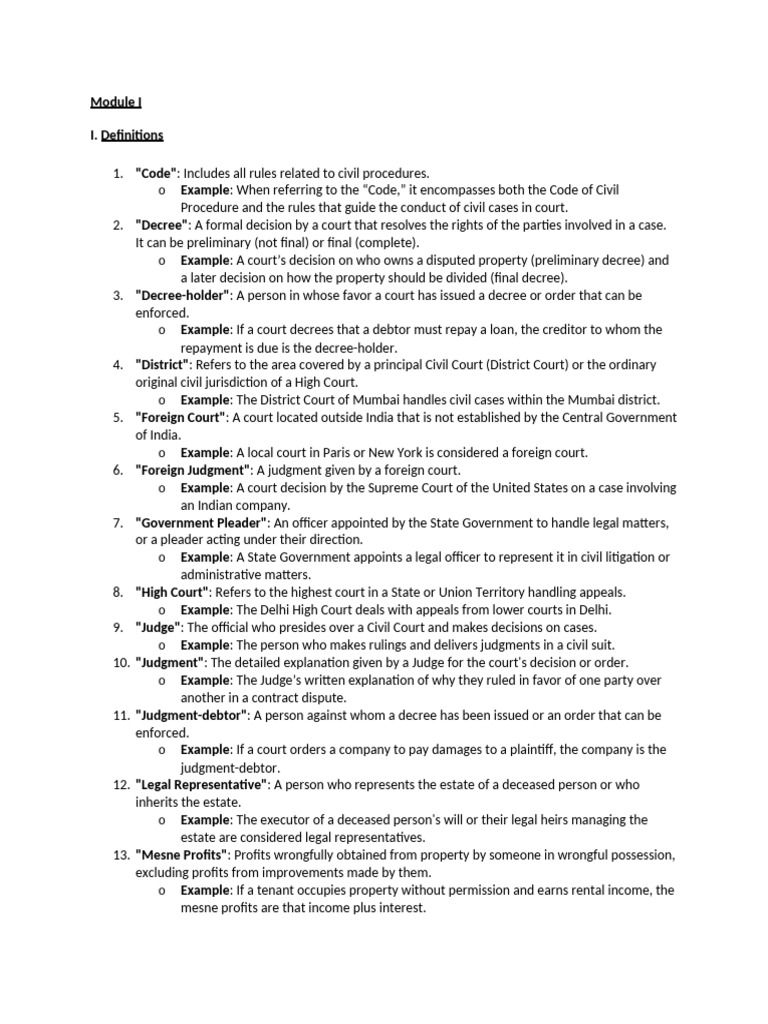 Code of Civil Procedure 1908 and Limitation Act 1963 | PDF | Lawsuit ...