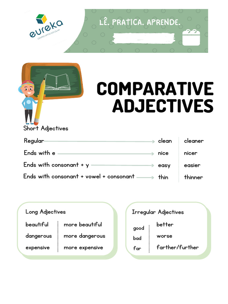 Comparative-Adjectives 6ano | PDF