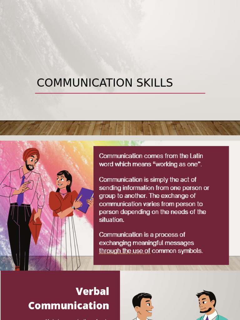 Communication Skills | PDF
