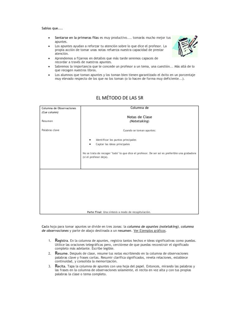 Método de las 5R: Guía y Ejemplos | PDF