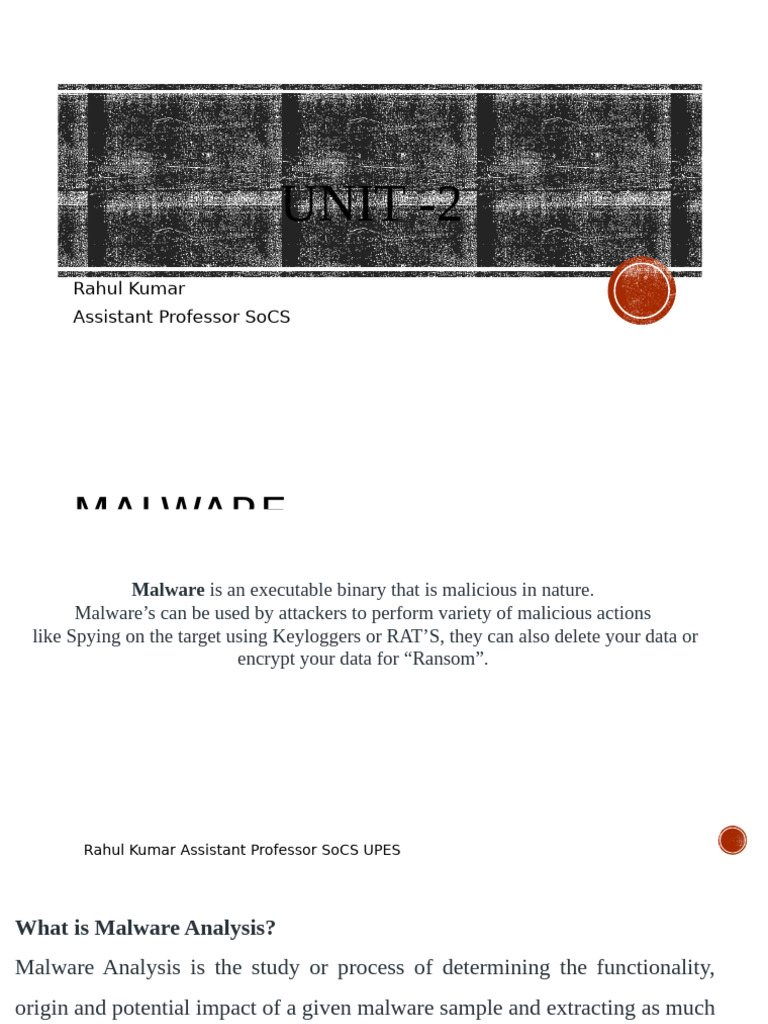 Malware Analysis and Antivirus Guide | PDF | Phishing | Malware