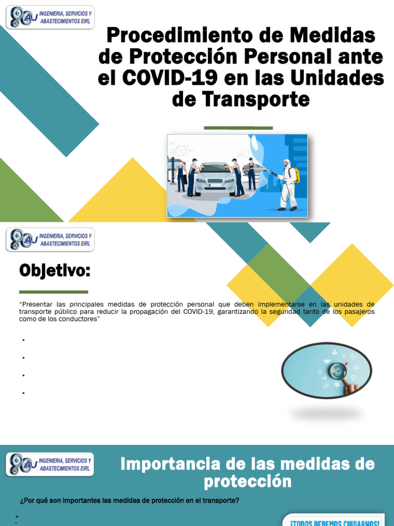 CAP N°21 Procedimiento de Medidas de Protección Personal Ante El COVID ...