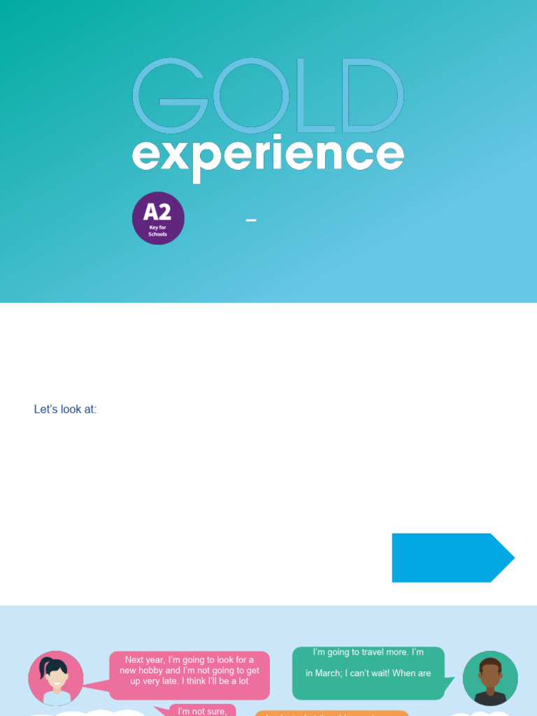 Gold Exp Grammar PPT A2 U6 | PDF | Verb | Linguistic Typology
