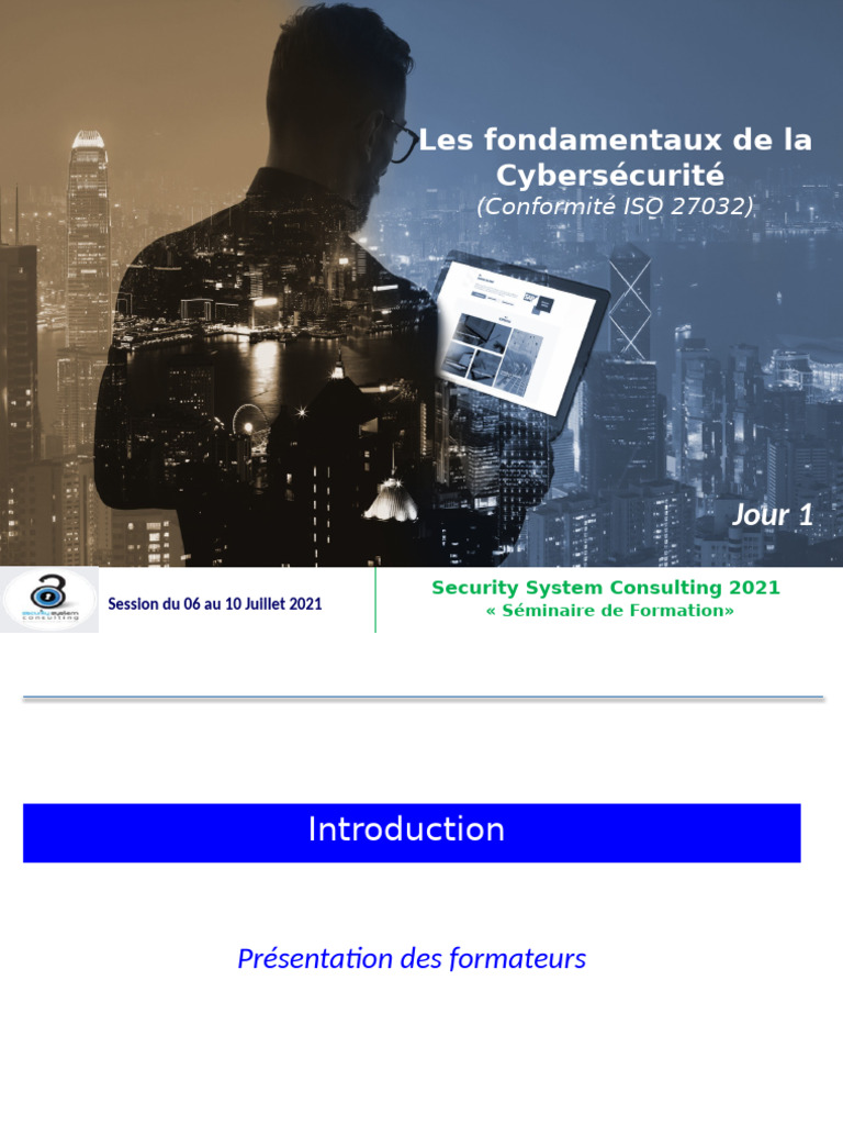 Cybersécurité à Dakar : ISO 27032 | PDF | Sécurité des systèmes d ...