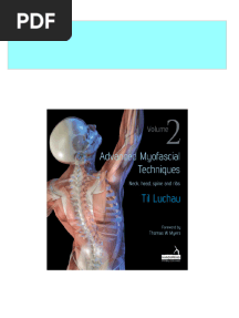 Full Advanced Myofascial Techniques Neck Head Spine and Ribs Til Luchau PDF All Chapters