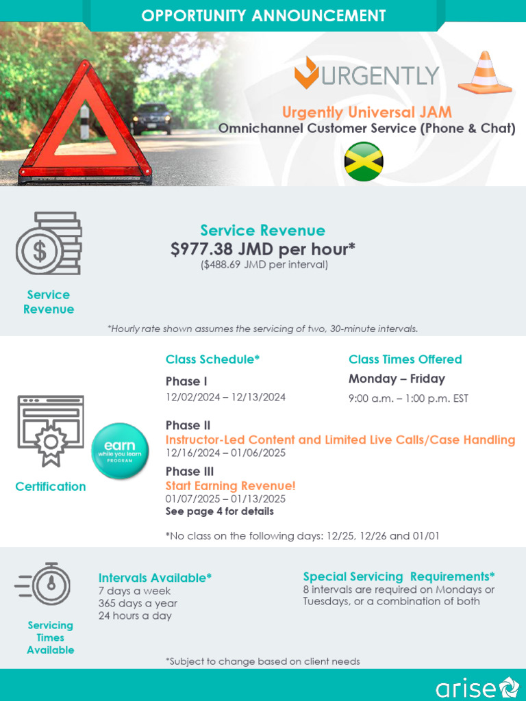 Oppt ID 18912 - Urgently Universal JAM - UDA - Service Partner | PDF ...