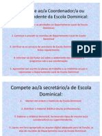 Competencias Da Escola Dominical