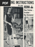 Download Regina Floor Polisher Scrubber Rug Shampooer by elvisandmick SN79900550 doc pdf