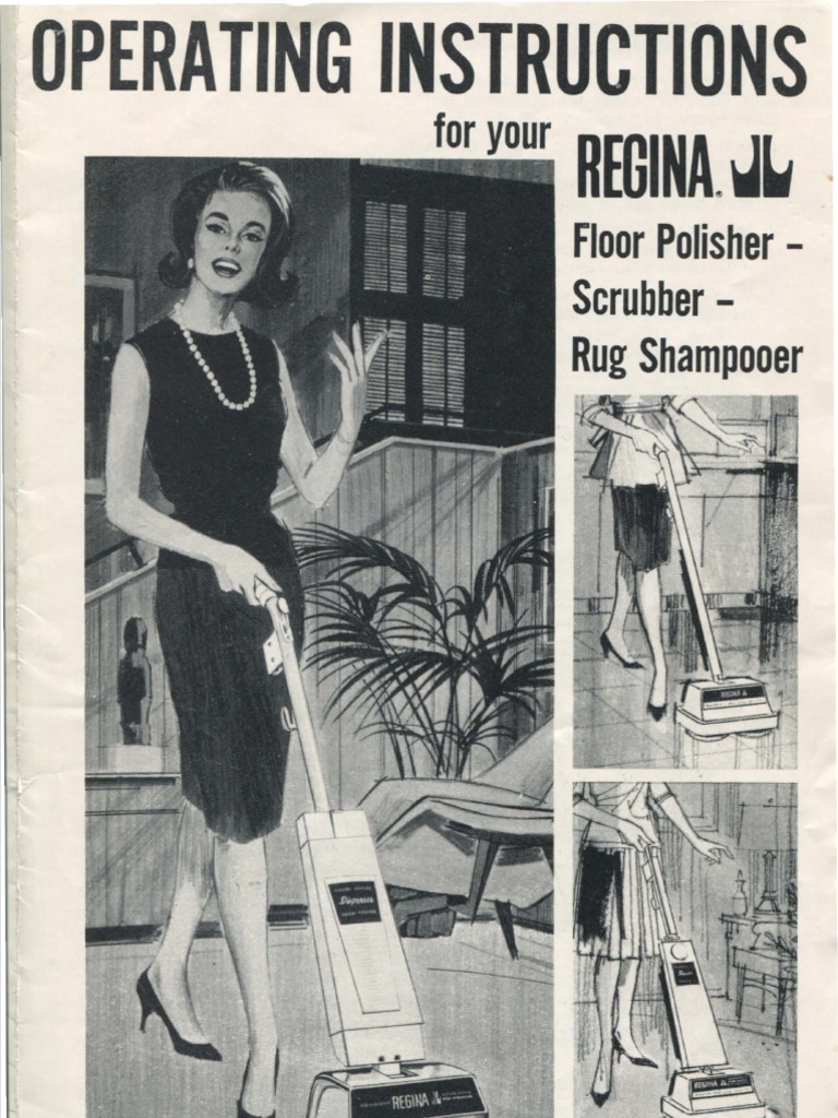 Regina Floor Polisher Scrubber Rug Shampooer Industries Nature