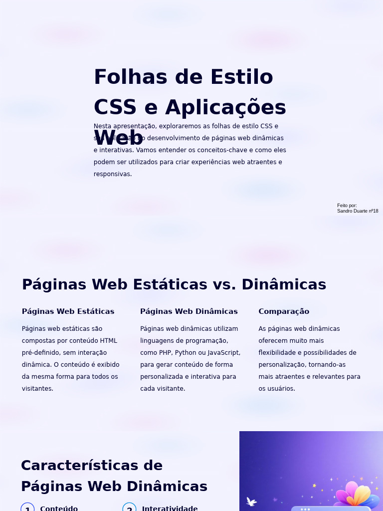 Aplicações de CSS em Páginas Web | PDF | Rede mundial de computadores ...