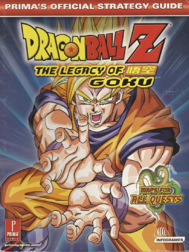 DBZ Legacy of Goku 1 Prima Guide | PDF