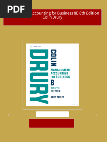Get Management Accounting For Business 8E 8th Edition Colin Drury Free All Chapters