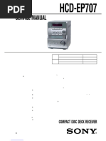 tytrack Sony hcd-fc8, fc9 PDF | PDF | Compact Disc | Video