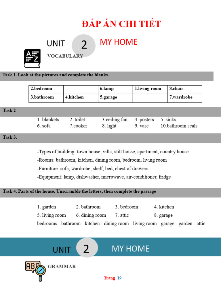Key gs english 6 tieng anh 6 global success unit 2 pdf interior