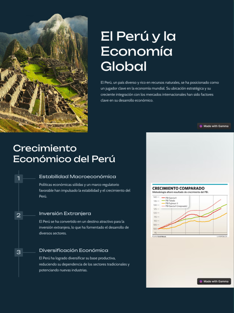 Perú en la Economía Global: Oportunidades y Retos | PDF | Perú | La ...