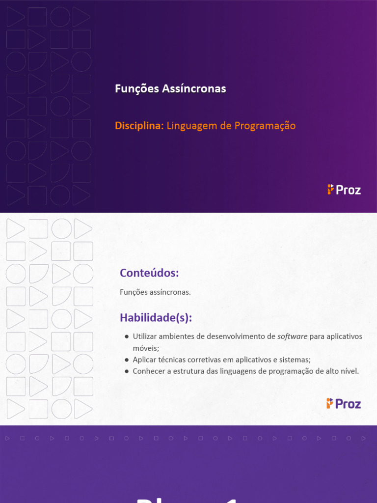 Funções Assíncronas em JavaScript | PDF | Script Java | Tempo