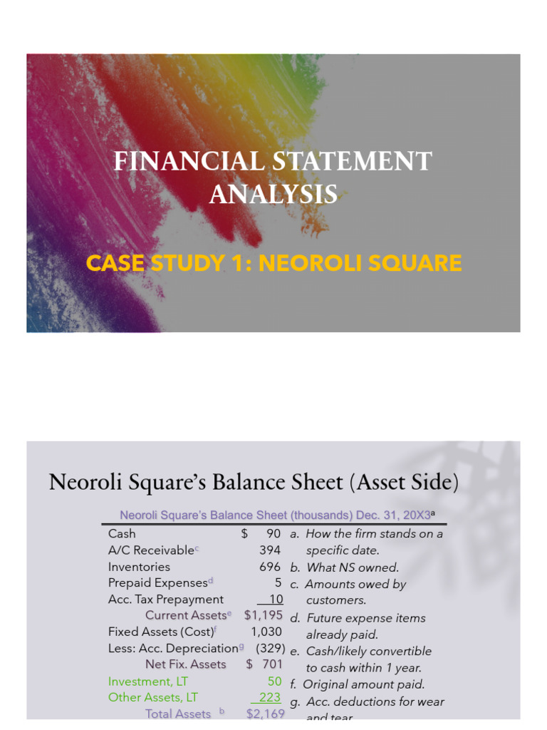 Neoroli Square Financial Overview 20X3 | PDF | Equity (Finance ...