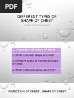 Measuring Chest Diameters and Shapes | PDF | Thorax | Scoliosis