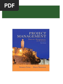 Instant Ebooks Textbook (Ebook PDF) Project Management: Processes, Methodologies, and Economics 3rd Edition Download All Chapters