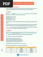 DFU Calculation | PDF | Plumbing | Toilet