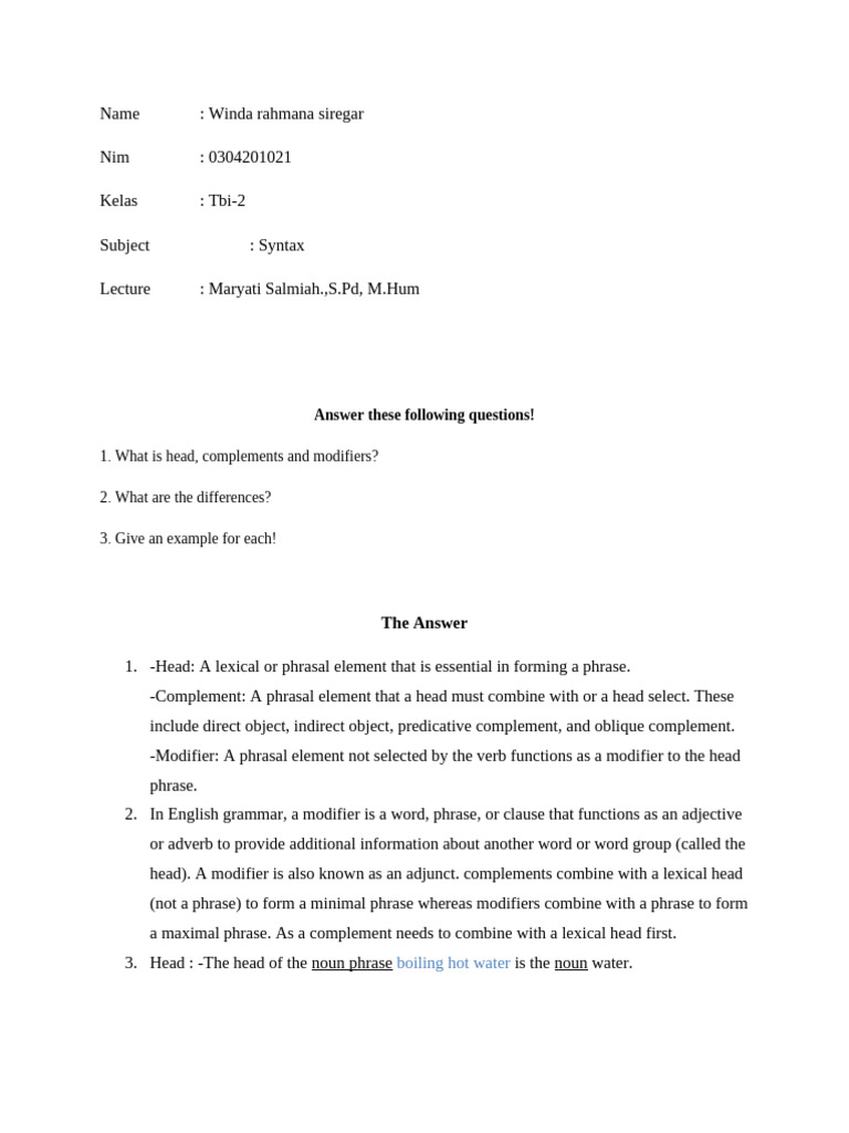 Exercises 13 | PDF
