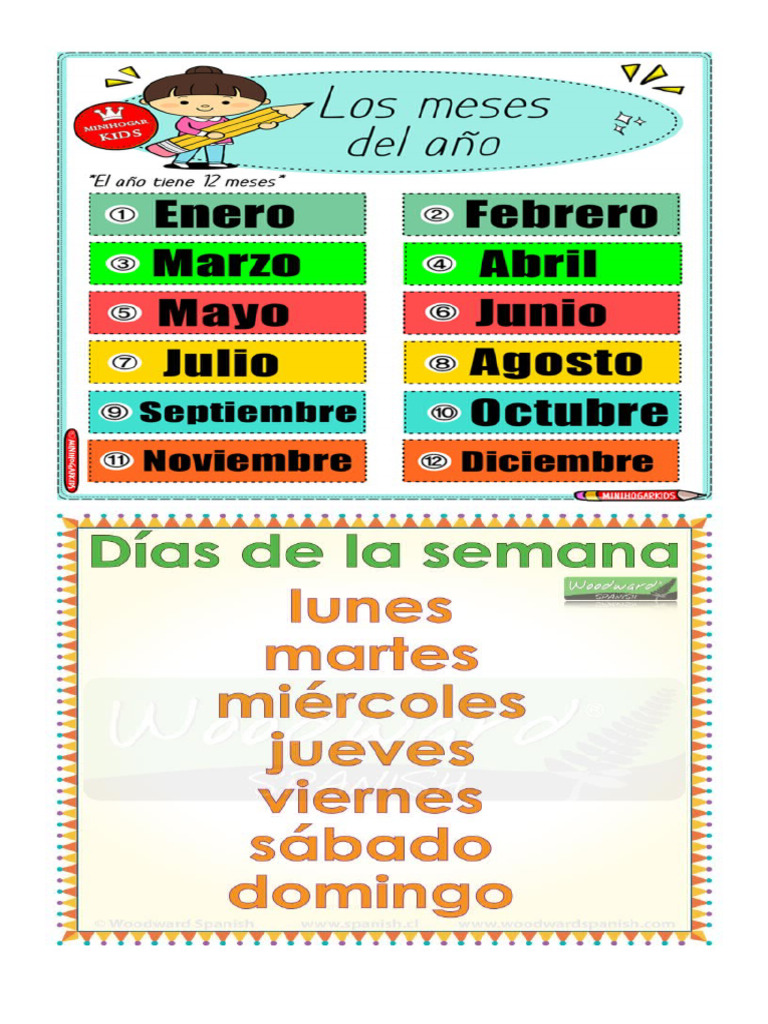 Dias de La Semana | PDF