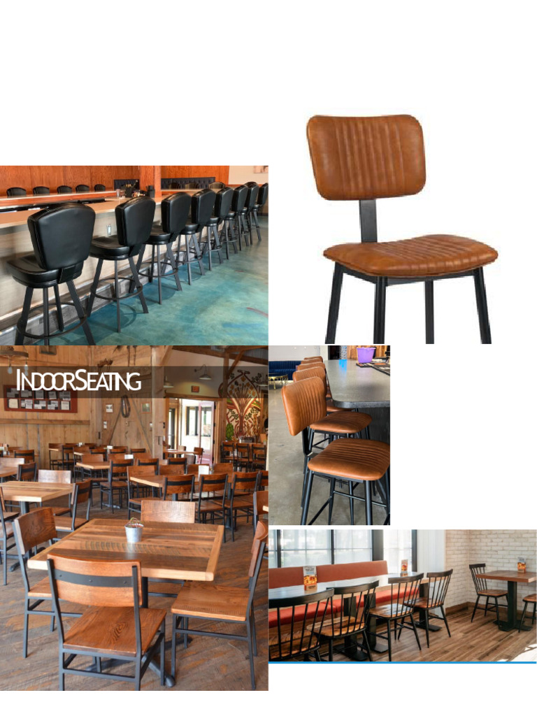 Restaurant Furniture Options Guide | PDF | Furniture