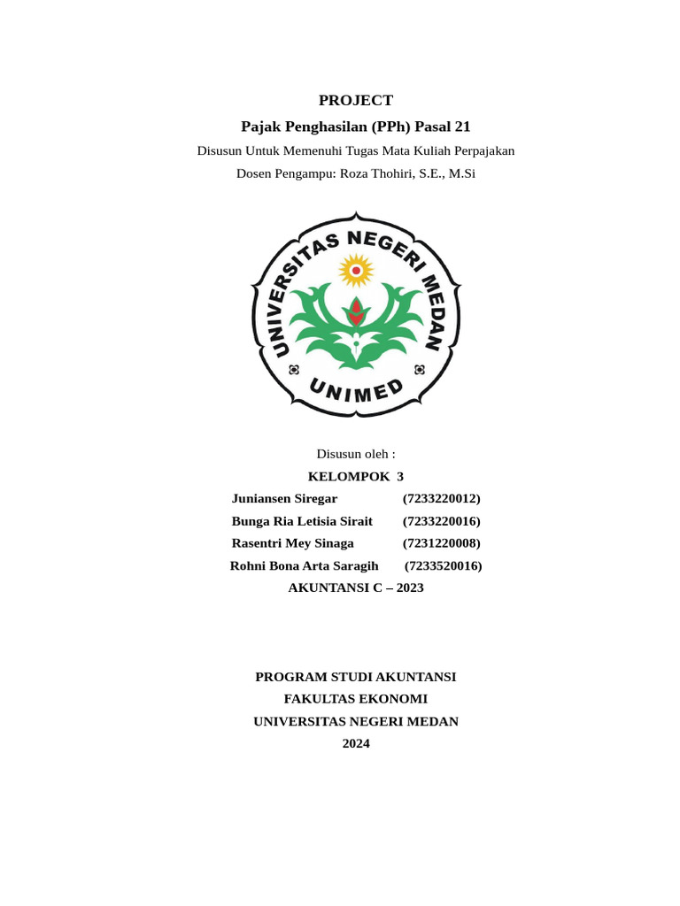 PROJECT - KELompok 3 | PDF