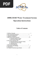 April 2025 RO Plant Maintenance Checklist | PDF | Membrane | Pump