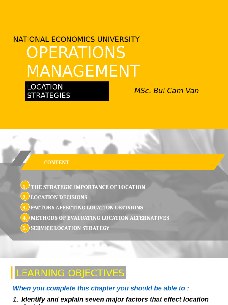 Chap 8 - Location Strategies | PDF | Labour Economics | Geographic ...