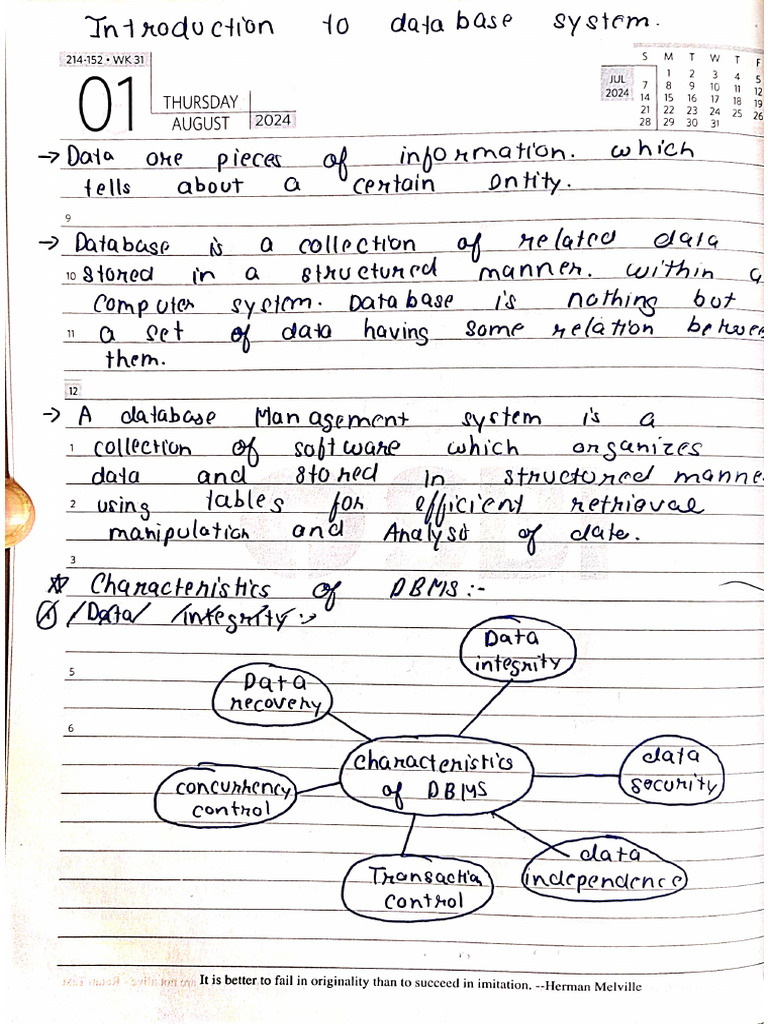 Dbms 1 Lesson | PDF