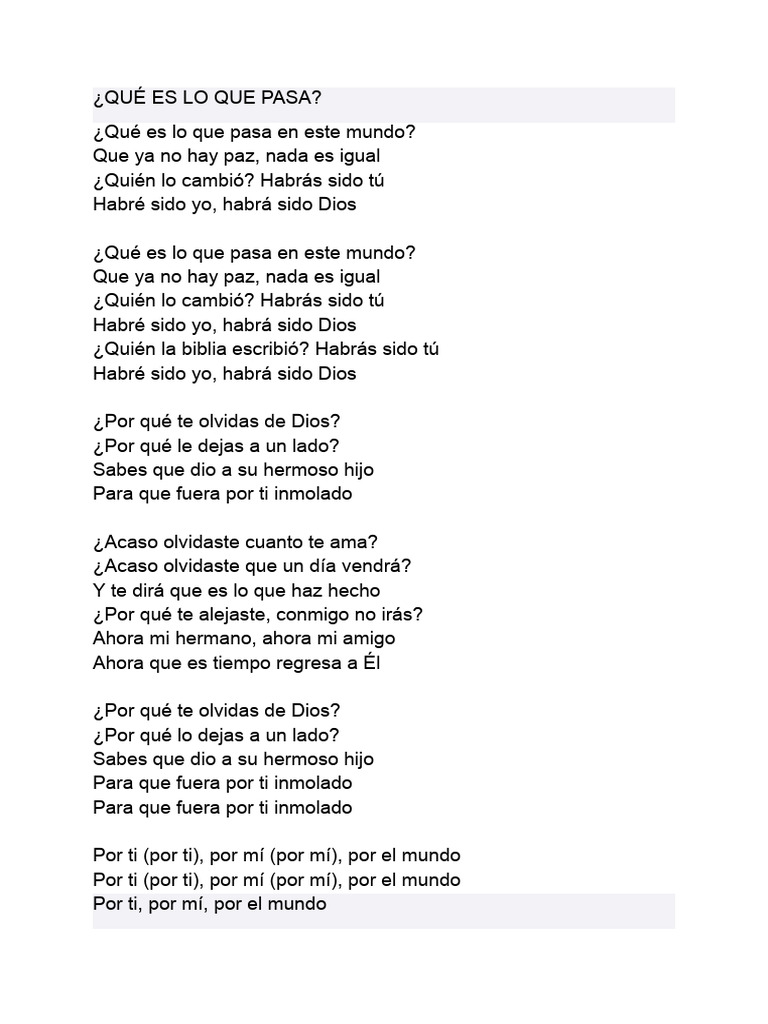 LETRAS | PDF