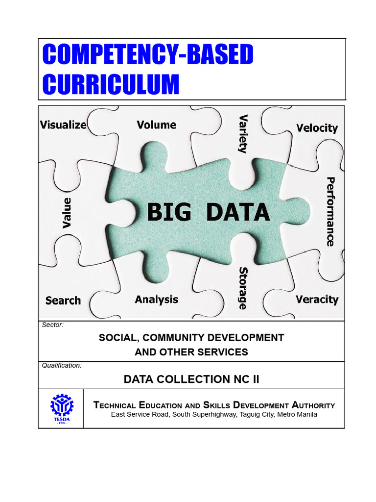 Data Collection NC II Curriculum Guide | PDF | Learning | Methodology