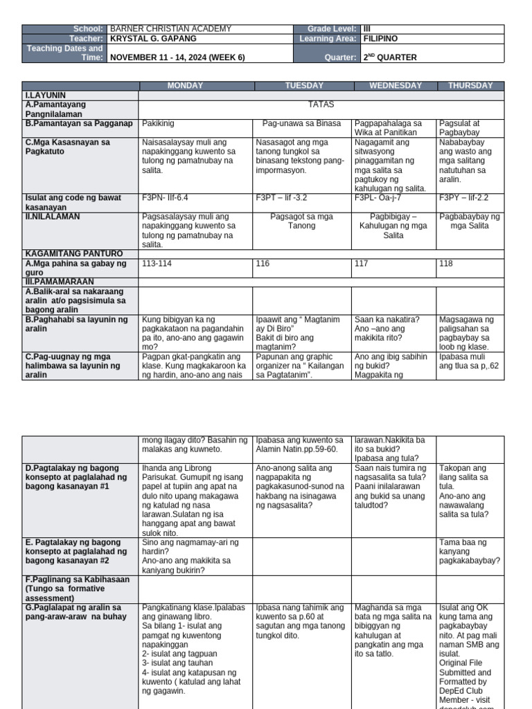 FILIPINO | PDF
