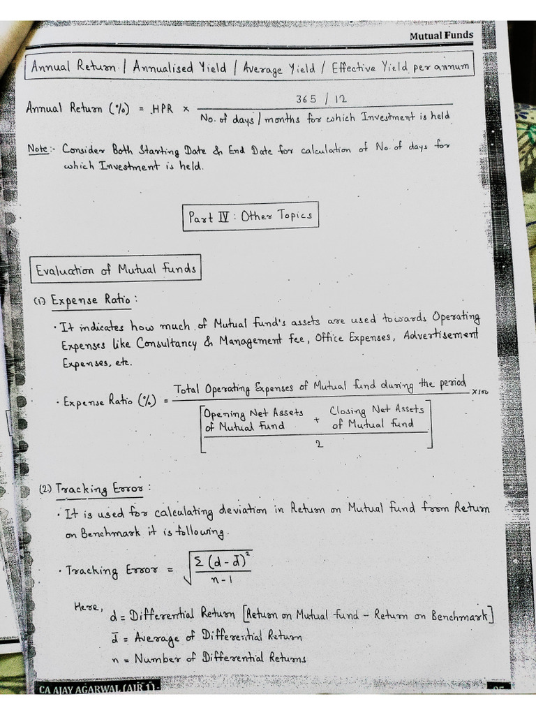 Class Notes 5 | PDF