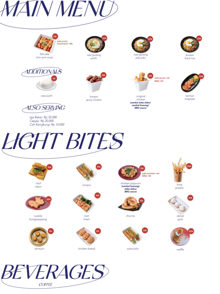 Menu Landscape | PDF